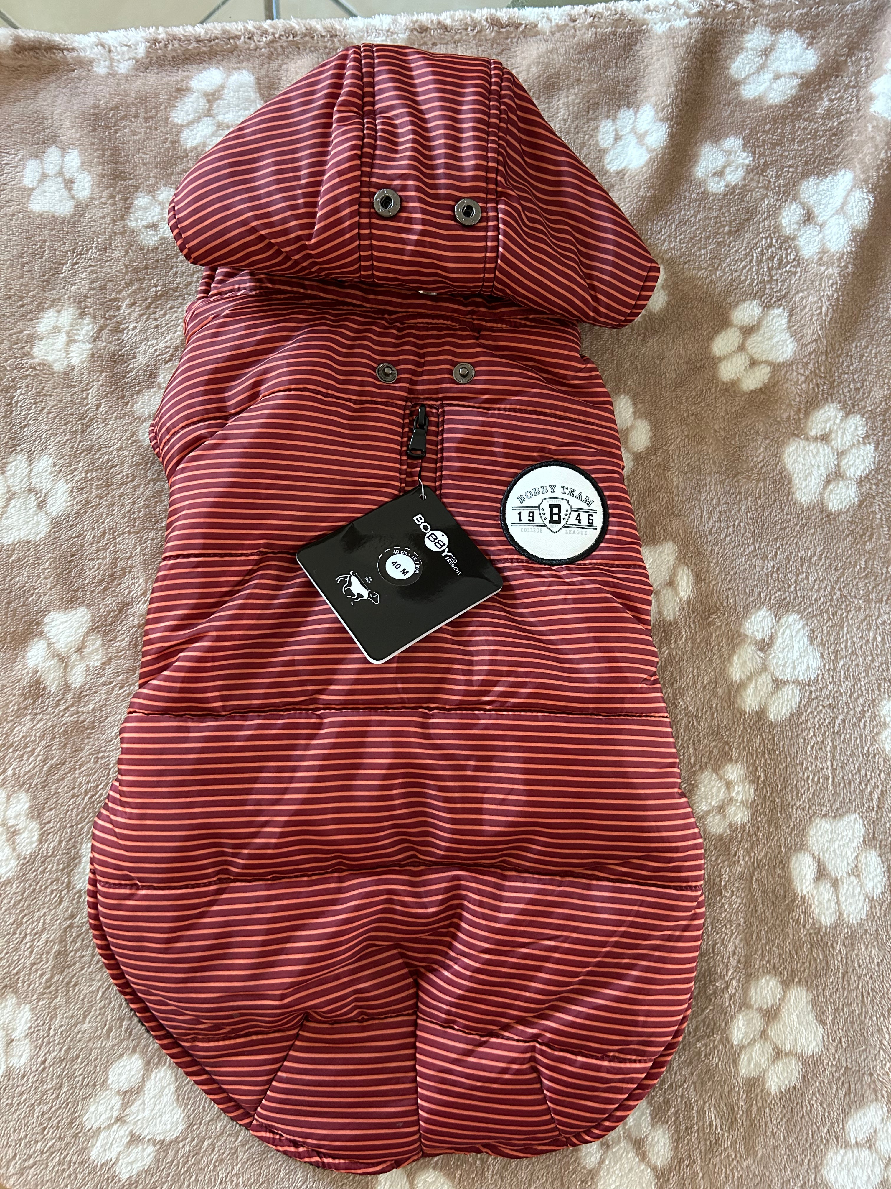 Doudoune rayée BOBBY