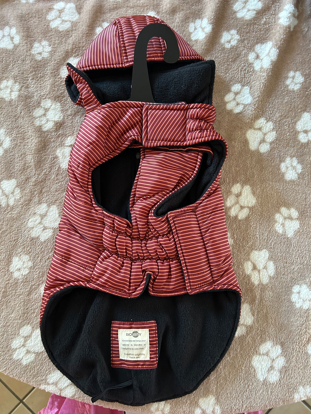 Doudoune rayée BOBBY