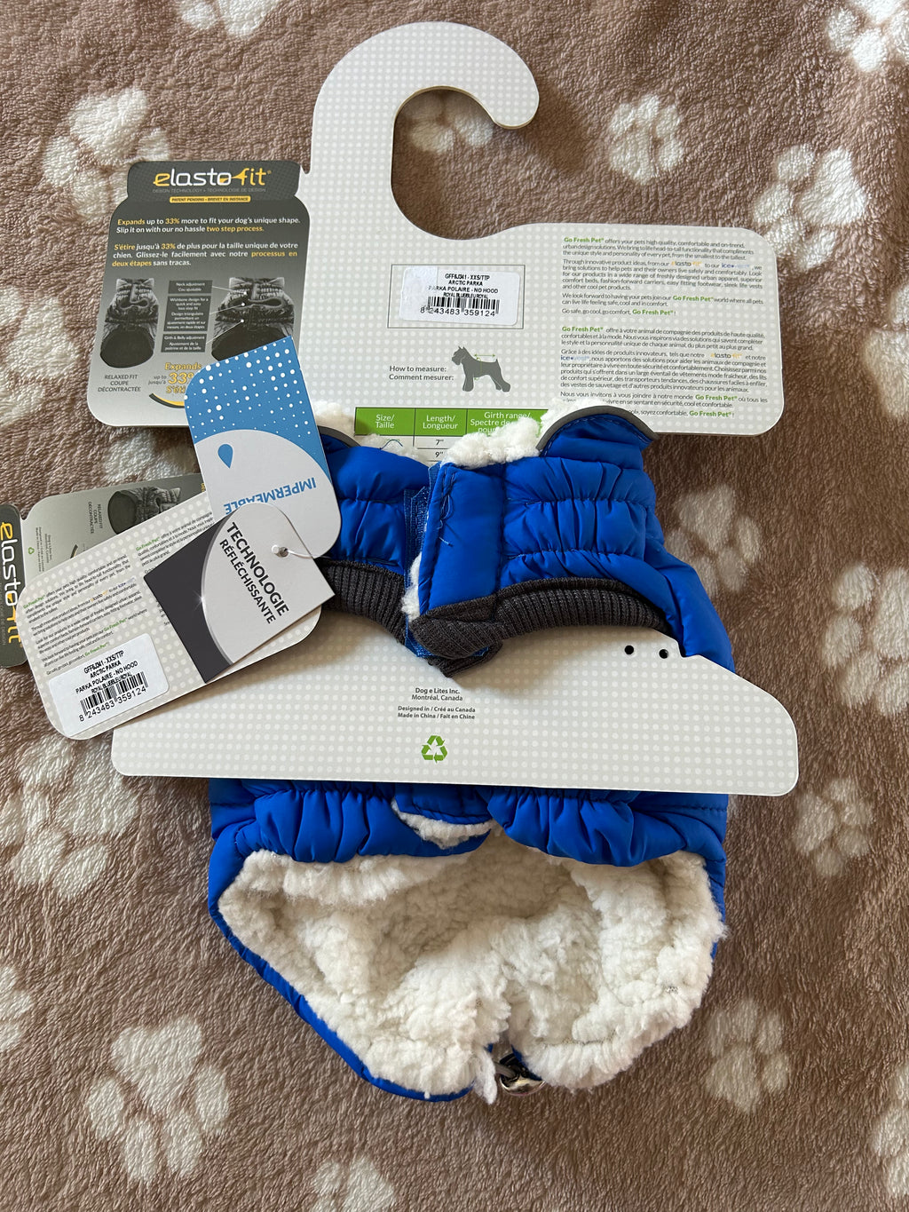 Doudoune polaire molletonné