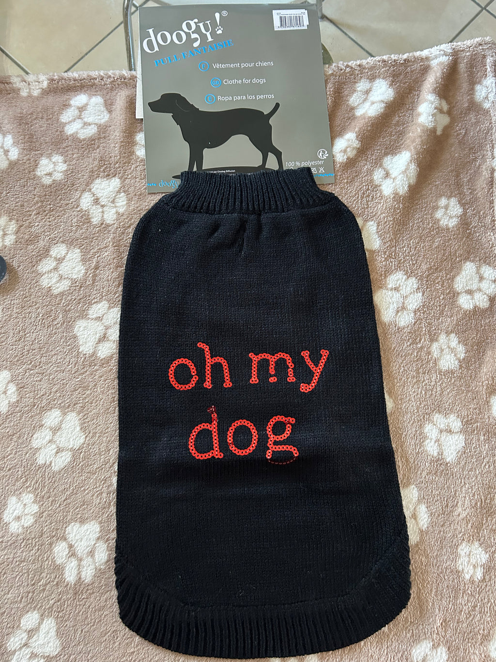 Pull fantaisie "Oh my dog"
