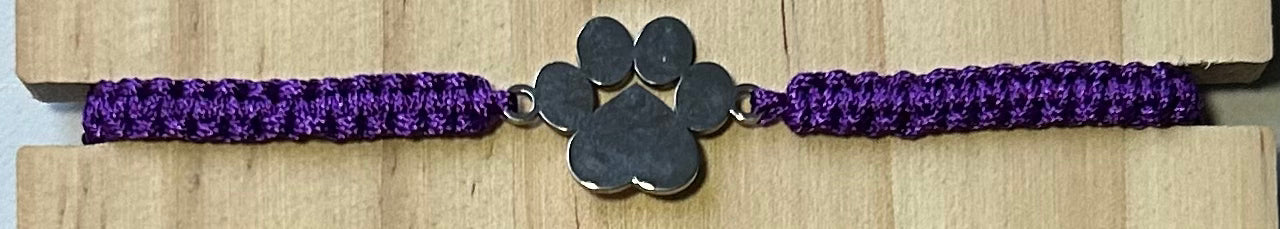 Bracelets motif pattes de chien